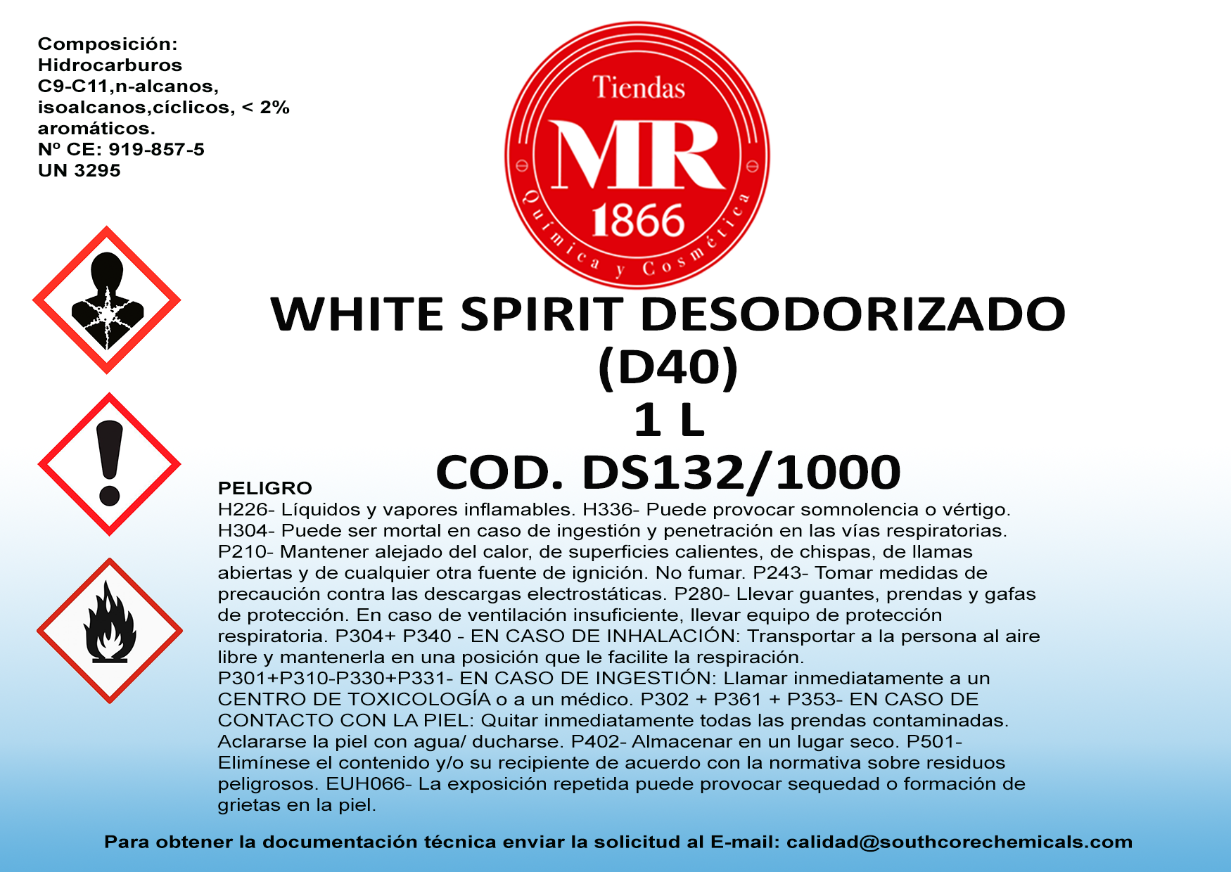 White spirit D40